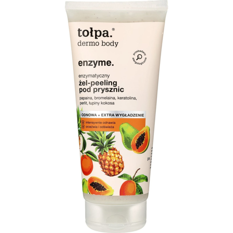 Tołpa TOŁPA Dermo Body Enzyme Żel-peeling pod prysznic enzymatyczny 200 ml
