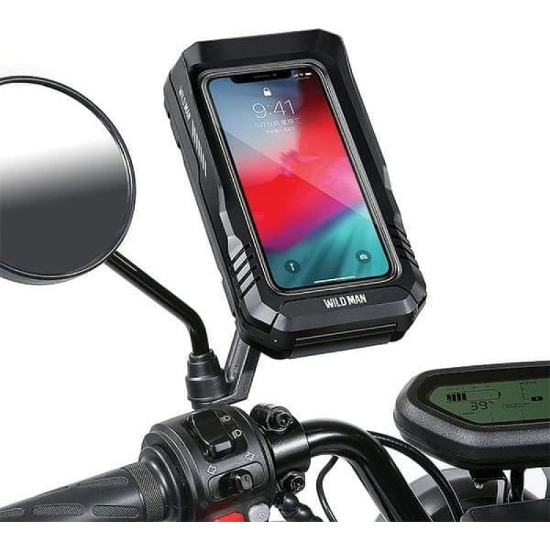 Wildman WILDMAN Etui/uchwyt na rower FK3 sakwa na ramę czarna/black