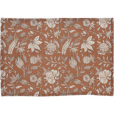 Home Styling Collection Podkładka pod talerz bawełniana w kwiaty, 45 x 30 cm