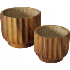 Boltze Ceramiczne osłonki na doniczki WILHELMY, Ø 12-16 cm