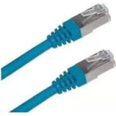 Xtendlan XtendLan patch kabel Cat5E, FTP - 0,5m, modrý (prodej po 10 ks)