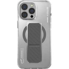 Skinarma etui Axon iPhone 16 Pro 6.3"     Magnetic Charging + Grip Stand titanium