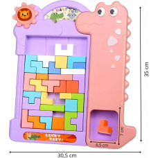 Haba UkÅadanka tetris rÃ³Å¼owa
