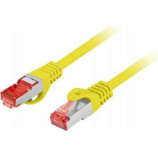 Lanberg PATCHCORD KAT.6 S/FTP LSZH CU 1.5M ŻÓŁTY FLUKE PASSED LANBERG