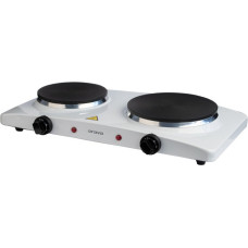 Orava Kuchenka elektryczna podw�jna VP-91 W, 1500W, bia�a, Orava