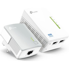 Tp-Link TL-WPA4220 KIT 600 Mbit/ai Ethernet LAN jungtis „Wi-Fi“ Balta 2 vnt