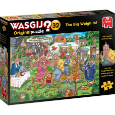 Jumbo Wasgij Original 32 1000pcs Dėlionė 1000 vnt Komiksai