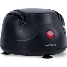 Orava elektrická bruska na nože a nůžky, dvoustupňový ostřící systém, kompaktními rozměry, černá