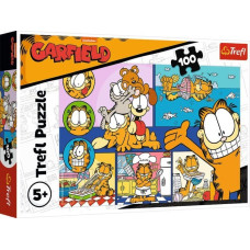 Trefl Puzzle Leniwy Garfield 100 elementów (16521)