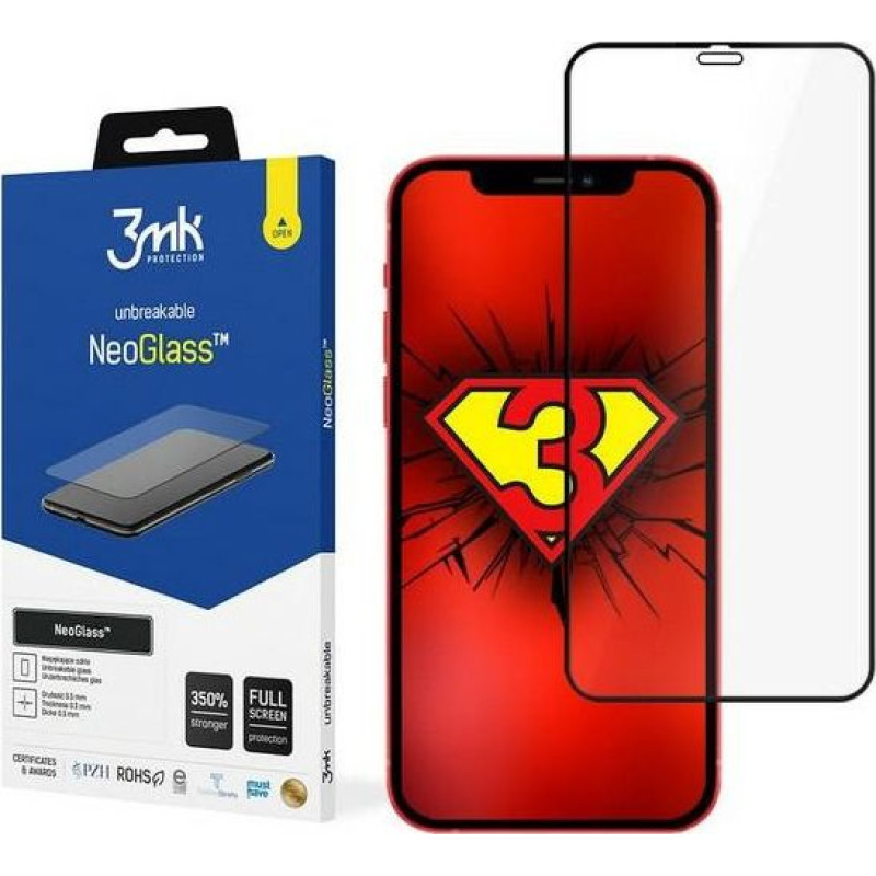 3MK 3MK NeoGlass iPhone 12 Pro Max 6.7" black/black