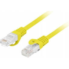 Lanberg PATCHCORD KAT.6 UTP LSZH CU 1M ŻÓŁTY FLUKE PASSED LANBERG