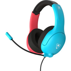 Turtle Beach Airlite Fit Laisvų rankų įranga Vielinis Su lankeliu Žaidimams Juoda, Mėlyna, Raudona