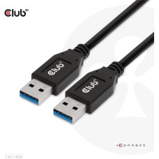 Club 3D CLUB3D CAC-1409 USB kabelis USB 3.2 Gen 2 (3.1 Gen 2) 0,5 m USB A Juoda