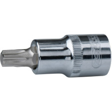 Ks Tools Antgalis galvutė Torx 1/2" CHROMEplus,on hang tag T45, KS Tools