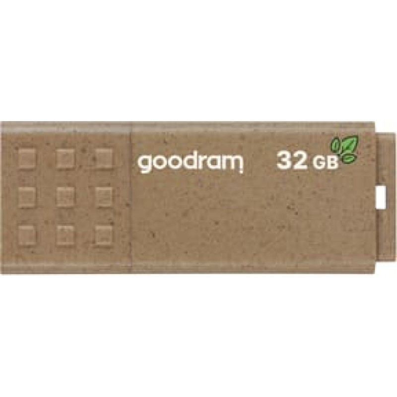 Goodram UME3 Eco Friendly USB atmintukas 32 GB USB A tipo 3.2 Gen 1 (3.1 Gen 1) Ruda