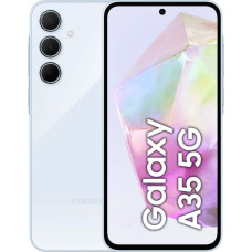 Samsung Galaxy A35 5G 16,8 cm (6.6") Hibridinis lizdas dviem SIM kortelėms Android 14 C tipo USB 8 GB 256 GB 5000 mAh Mėlyna