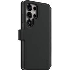 Panzerglass CARE by ® Feature Case Tango Two-in-One Wallet w. Qi Compatible Samsung Galaxy S25 Ultra mobiliojo telefono dėklas Juoda
