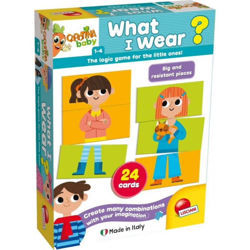 Lisciani Plays Carotina Baby What To Dress?