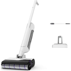 Rowenta X Clean 10 Dulkių siurblys-šluota „du viename“ Baterija Sausas ir drėgnas Bemaišis 200 W Sidabras, Balta