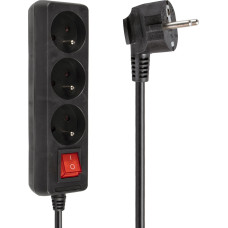 Libox Power strip Libox 3 sockets 3 m black (LB0081B-3)