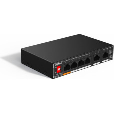 Dahua Technology PoE SG1006P Ne-valdomas Gigabit Ethernet (10/100/1000) Maitinimas per Eternetą (PoE) Juoda