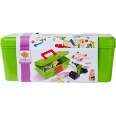 Simba-Dickie Eichhorn Constructor tool box, construction toy 70 pieces