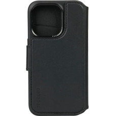 Decoded Leather Detachable Wallet for iPhone 15 Pro Black