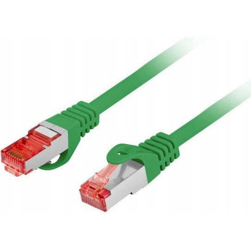 Lanberg PATCHCORD KAT.6 S/FTP LSZH CU 1.5M ZIELONY FLUKE PASSED LANBERG