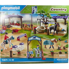 Playmobil Zestaw figurek Country 70871 Turniej jedziecki z myjni&scaron; dla koni