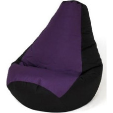 Go Gift Pufa worek sako GRUSZA czarny-fiolet L 105x80