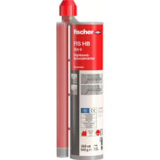 Fischer Highbond special mortar FIS HB 360 S grey, 1 cartridge with 360ml, for Highbond anchor rods FHB II-A