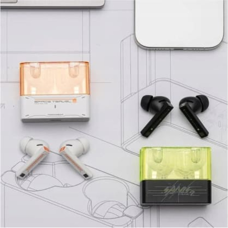 Moondrop Space Travel 2 - white - Słuchawki TWS Hi-Fi z redukcją szumów