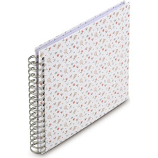 Hama Floral nuotraukų albumas Multi spalvos 100 lapai Spiralinis surišimas