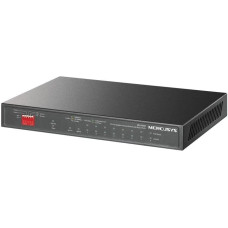 Mercusys switch MS110GMP (10xGbE,8xPoE+,111W,fanless)