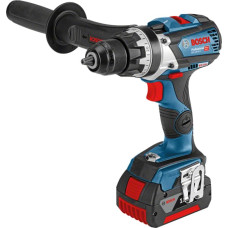 Bosch GSR 18V-85 C Professional 2100 RPM Beraktė Juoda, Mėlyna, Sidabras