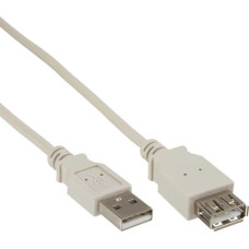 Inline 4043718076390 USB kabelis USB 2.0 0,3 m USB A Pilka