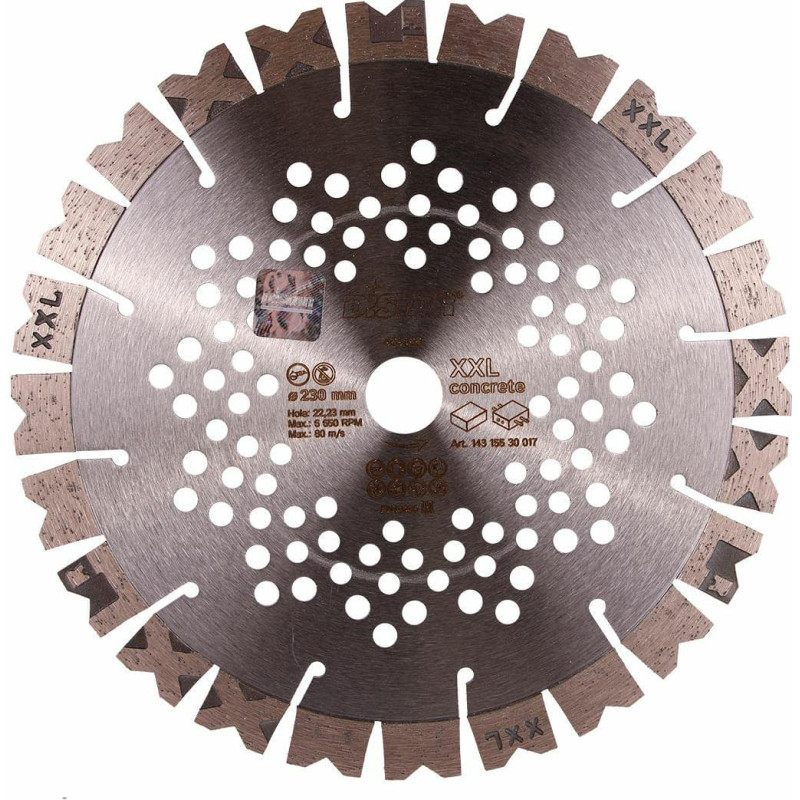 Distar TARCZA DIAMENTOWA XXL 230 x 2,8/2,0 x 22,23mm