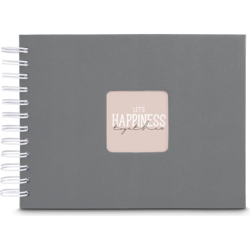 Hama 00009836 nuotraukų albumas Pilka 50 lapai 10 x 15 Spiralinis surišimas