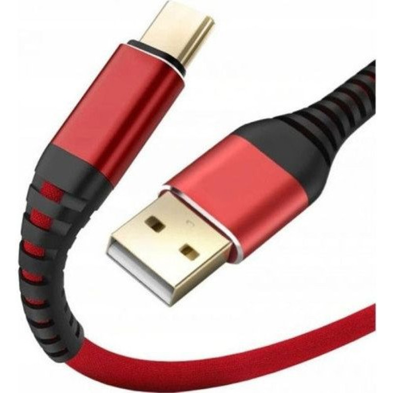 Quick QB-141 Braided Charhing and Data Cable USB to USB-С 1.5m