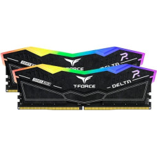 Team Group DDR5 32GB - 7200 - CL - 34 - Dual-Kit, DIMM - FF3D532G7200HC34ADC01, Delta RGB, XMP - black