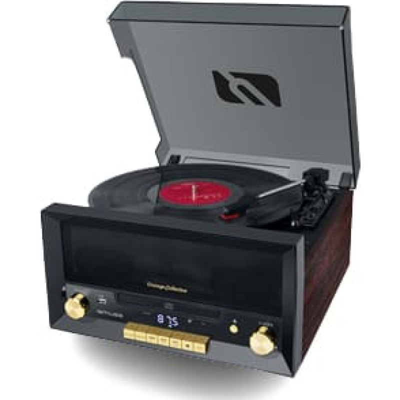 Muse | Turntable Micro System With Vinyl Deck | MT-112 W | Micro system CD with turntable | USB port