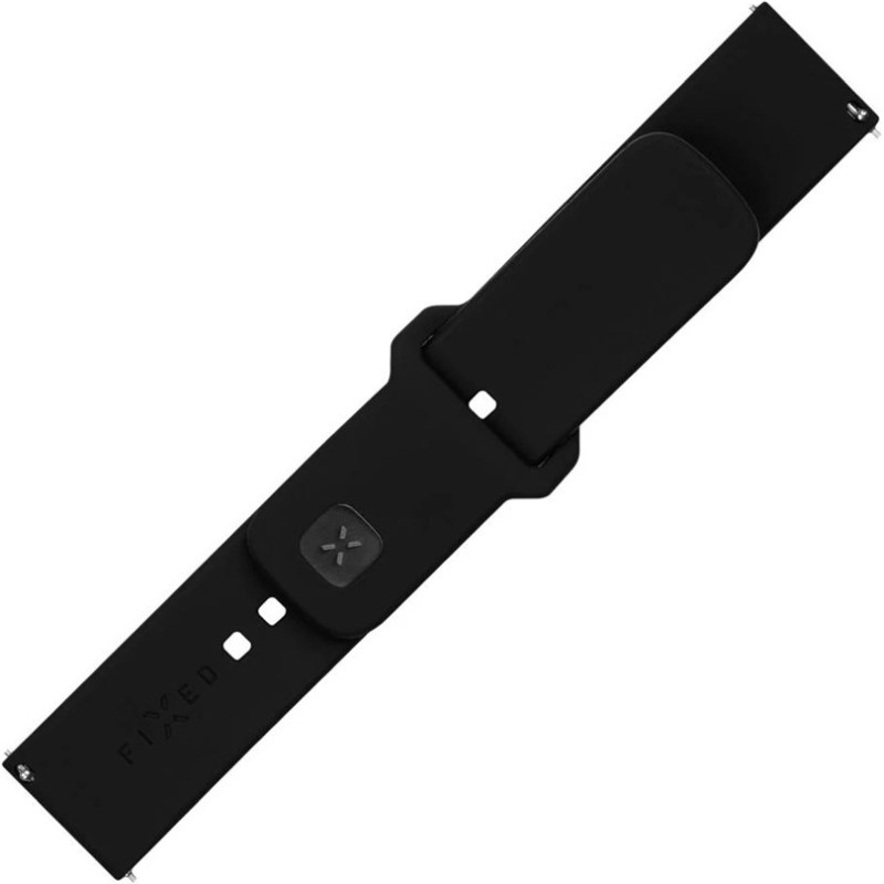 Fixed | Sporty Strap Set with Quick Release 22mm for Smartwatch | 160-235 mm | Blue | Silicone