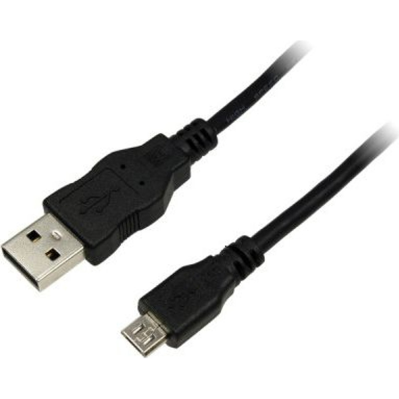 Logilink USB cable LogiLink USB-A - microUSB 5 m Black (CU0060)