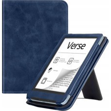 Strado Etui Strap z uchwytem i podstawką do PocketBook Verse Pro 629 634 (Granatowe)