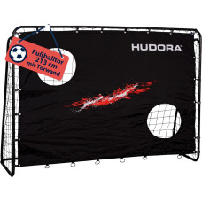 Hudora football goal trainer with goal wall black, motif Goal