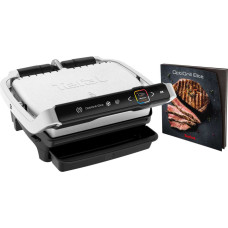 Tefal Optigrill Elite GC707D, contact grill silver/black, 2,000 watts