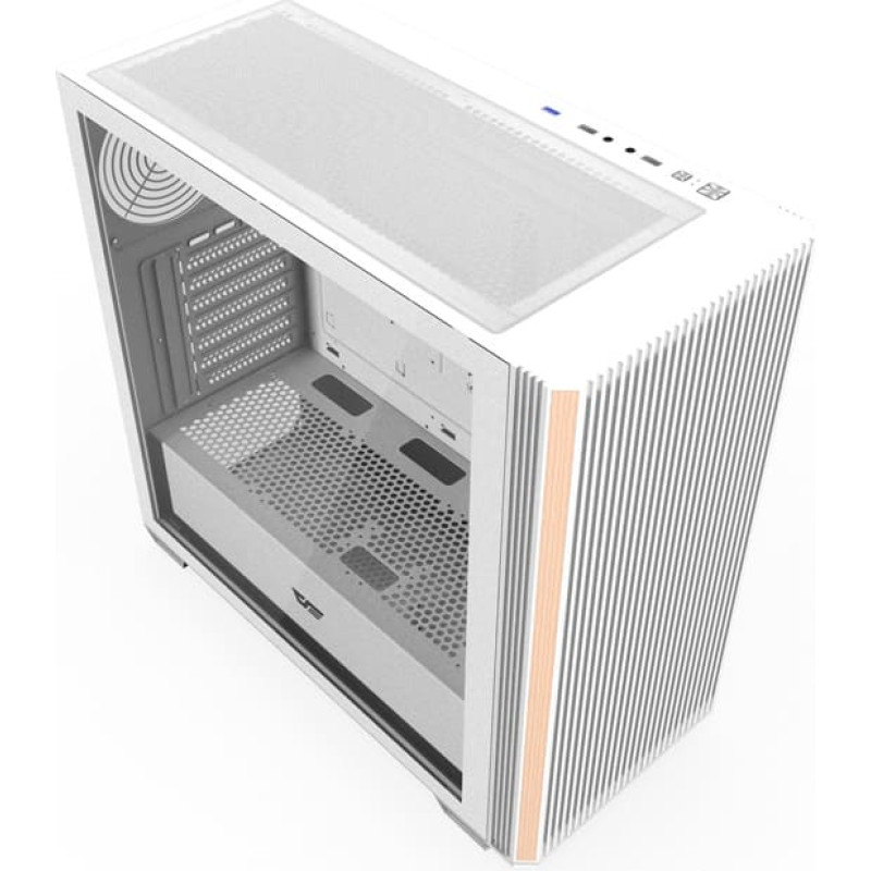 Darkflash DS900WS ATX computer case without fans (White)