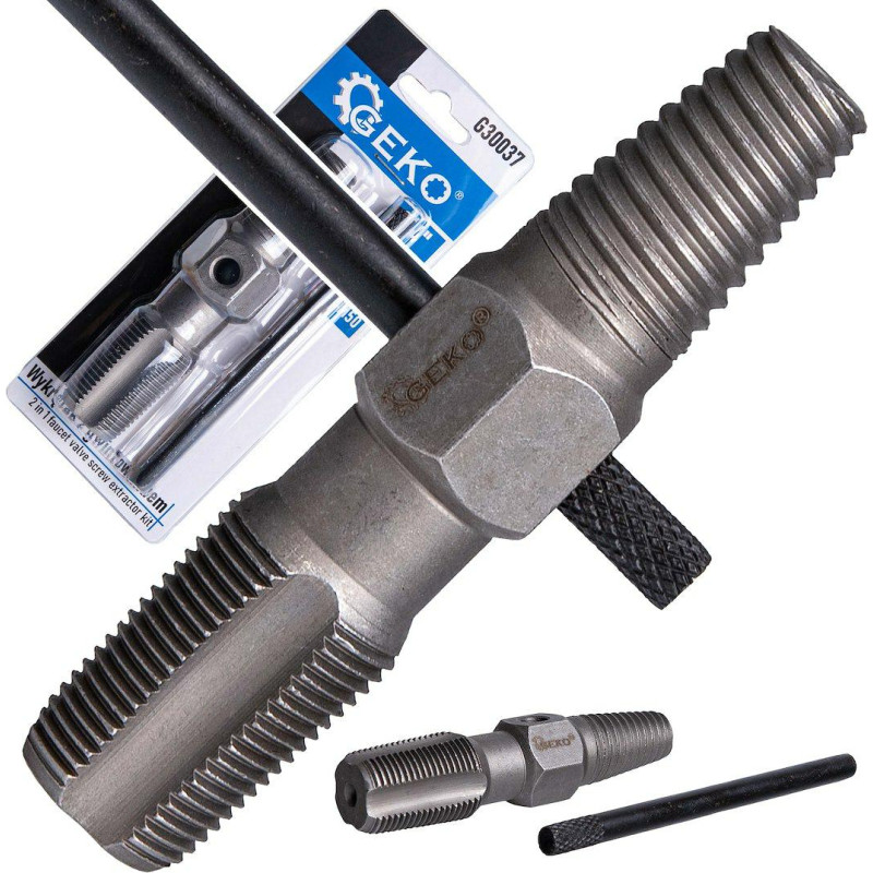 Geko WYKRĘTAK DO GWINTOWNIK&Oacute;W DO USUWANIA ZERWANYCH ŚRUB 3/4"