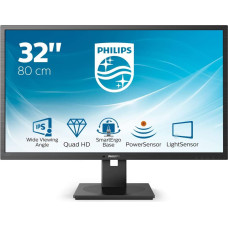 Philips B Line 325B1L/00 kompiuterio monitorius 80 cm (31.5") 2560 x 1440 pikseliai 2K Ultra HD LCD Juoda