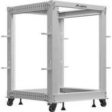 Lanberg Szafa Lanberg Szafa rack 19 cali 15U 600x600-1100 regulowana szara